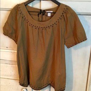 J. Crew peasant top